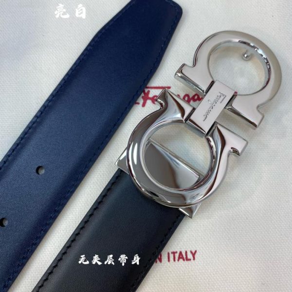réplica,joyas,joyería,1:1,replica,fake,lujo,barato Ferragamo 3,5cm cuero original