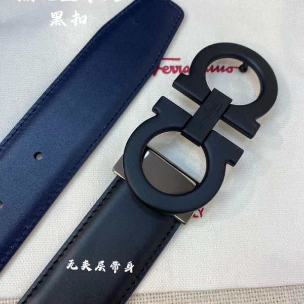 réplica,joyas,joyería,1:1,replica,fake,lujo,barato Ferragamo 3,5cm cuero original