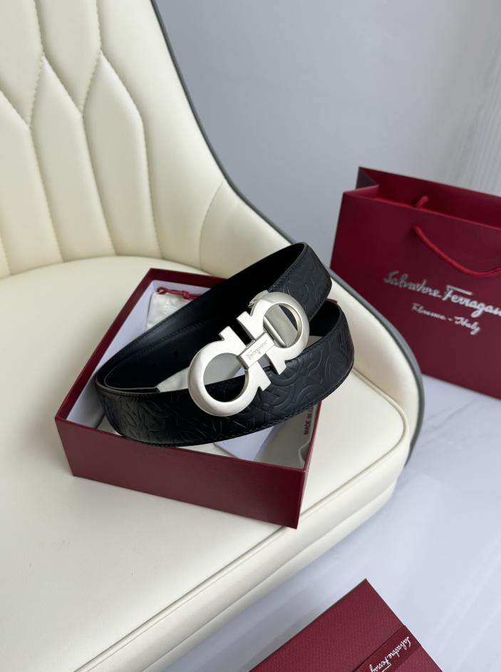 réplica,joyas,joyería,1:1,replica,fake,lujo,barato réplica,joyas,joyería,1:1,replica,fake,lujo,barato Ferragamo doble ancho 3,5cm