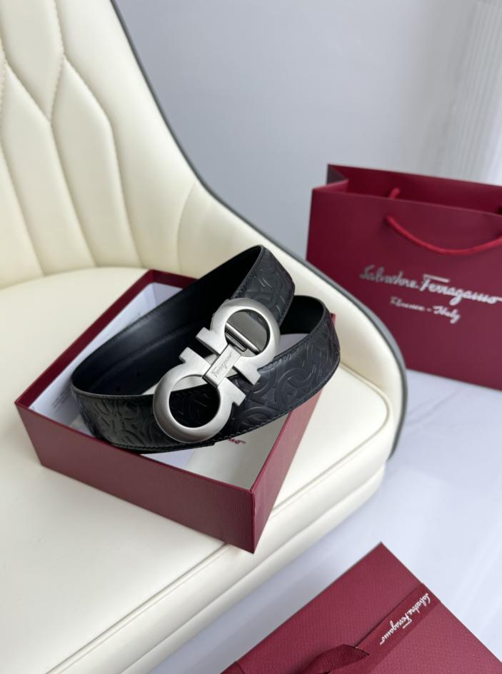 réplica,joyas,joyería,1:1,replica,fake,lujo,barato réplica,joyas,joyería,1:1,replica,fake,lujo,barato Ferragamo doble ancho 3,5cm