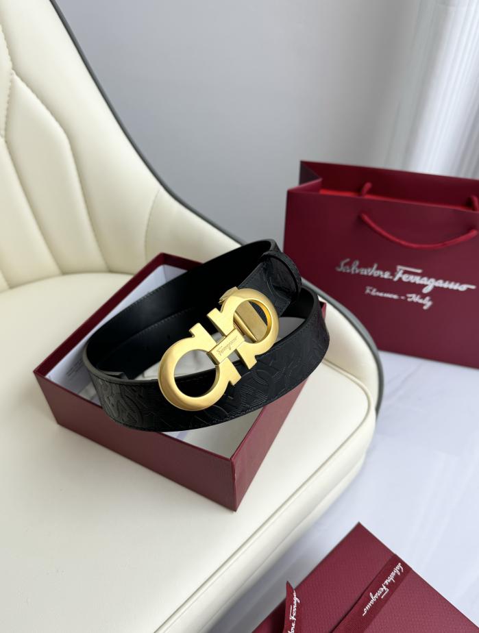 réplica,joyas,joyería,1:1,replica,fake,lujo,barato réplica,joyas,joyería,1:1,replica,fake,lujo,barato Ferragamo doble ancho 3,5cm