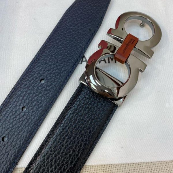 réplica,joyas,joyería,1:1,replica,fake,lujo,barato Cinturón Ferragamo NFC 3,5 cm para hombre