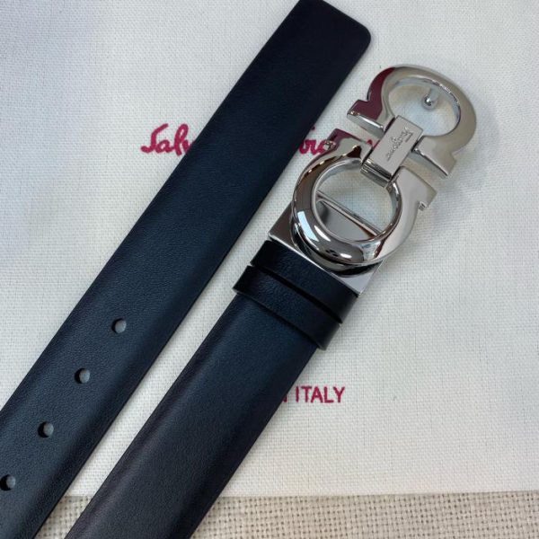 réplica,joyas,joyería,1:1,replica,fake,lujo,barato Hebilla doble Ferragamo de 25 mm para mujer.