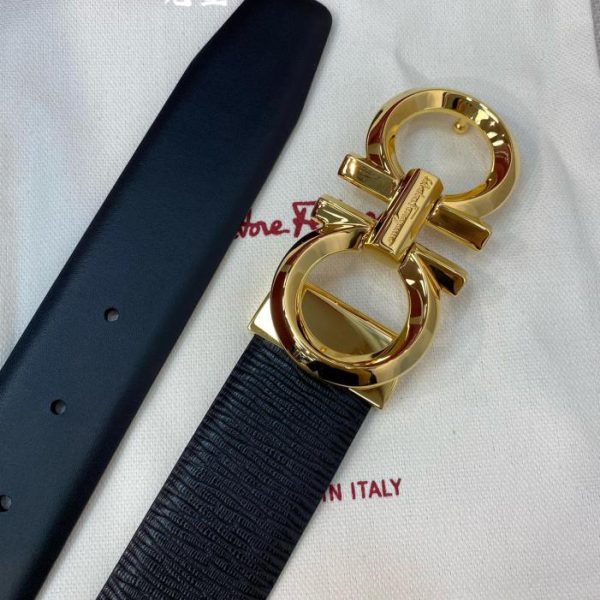 réplica,joyas,joyería,1:1,replica,fake,lujo,barato Cinturón de hombre Ferragamo 3,5 cm.
