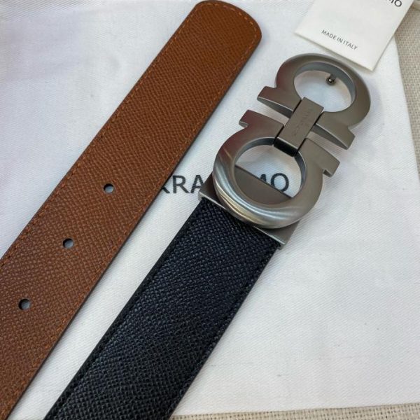réplica,joyas,joyería,1:1,replica,fake,lujo,barato Cinturón de hombre Ferragamo 3,5 cm.