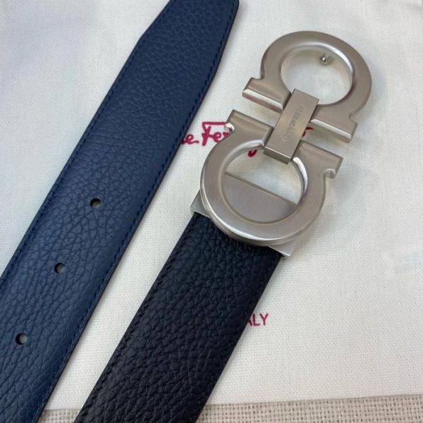 réplica,joyas,joyería,1:1,replica,fake,lujo,barato Cinturón de hombre Ferragamo 3,5 cm.