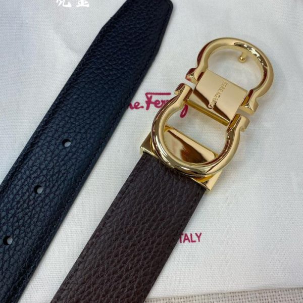 réplica,joyas,joyería,1:1,replica,fake,lujo,barato Cinturón de hombre Ferragamo 3,5 cm.