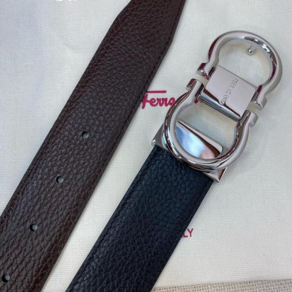 réplica,joyas,joyería,1:1,replica,fake,lujo,barato Cinturón de hombre Ferragamo 3,5 cm.