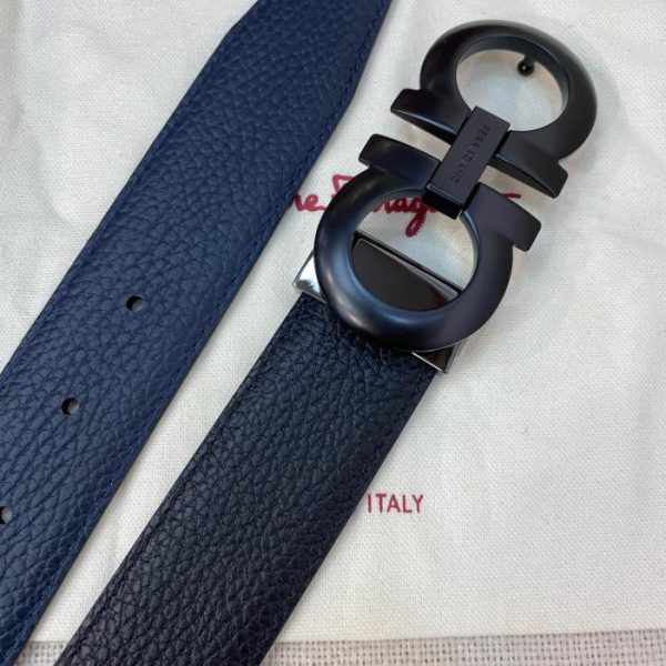 réplica,joyas,joyería,1:1,replica,fake,lujo,barato Cinturón de hombre Ferragamo 3,5 cm.
