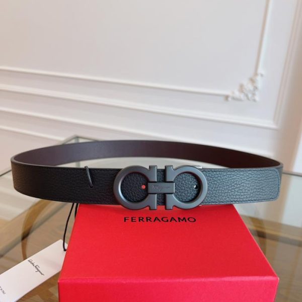 réplica,joyas,joyería,1:1,replica,fake,lujo,barato Cinturón clásico Ferragamo ancho 35mm