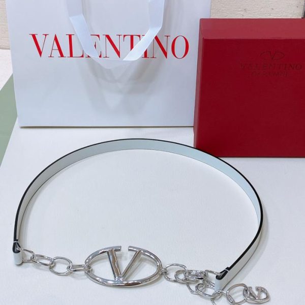 réplica,joyas,joyería,1:1,replica,fake,lujo,barato Valentino Garavani cinturón con cadena de metal VLogo