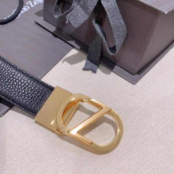 réplica,joyas,joyería,1:1,replica,fake,lujo,barato Cinturón de hombre Zegna (NFC) de 3,5 cm.