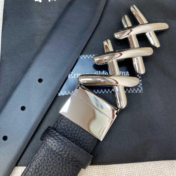 réplica,joyas,joyería,1:1,replica,fake,lujo,barato Cinturón Zegna para hombre – Ancho 35MM