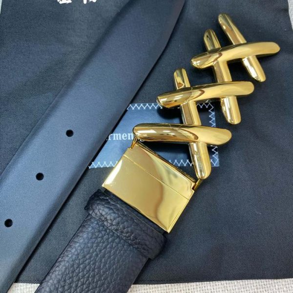 réplica,joyas,joyería,1:1,replica,fake,lujo,barato Cinturón Zegna para hombre – Ancho 35MM