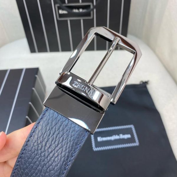 réplica,joyas,joyería,1:1,replica,fake,lujo,barato Cinturón Zegna para hombre – Ancho 35MM