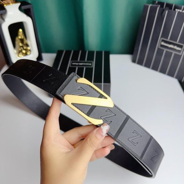 réplica,joyas,joyería,1:1,replica,fake,lujo,barato Zegna nuevo ancho-3.8cm