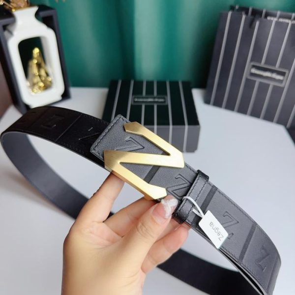 réplica,joyas,joyería,1:1,replica,fake,lujo,barato Zegna nuevo ancho-3.8cm