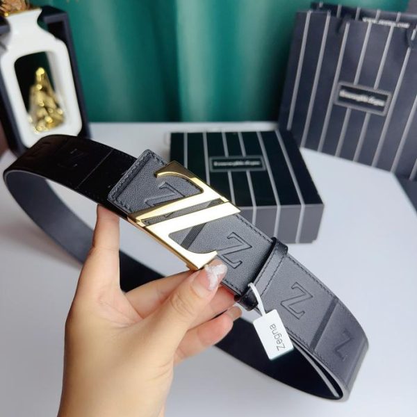 réplica,joyas,joyería,1:1,replica,fake,lujo,barato Zegna nuevo ancho-3.8cm