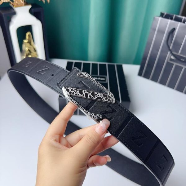 réplica,joyas,joyería,1:1,replica,fake,lujo,barato Zegna nuevo ancho-3.8cm