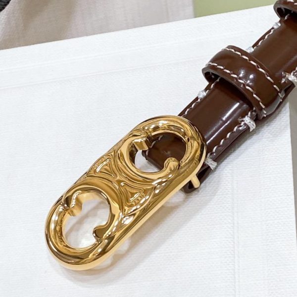 réplica,joyas,joyería,1:1,replica,fake,lujo,barato Cinturón Celine pequeño TRIOMPHE TAUILLON