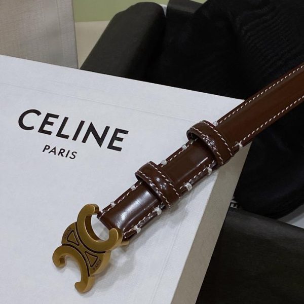réplica,joyas,joyería,1:1,replica,fake,lujo,barato Cinturón Celine pequeño TRIOMPHE TAUILLON
