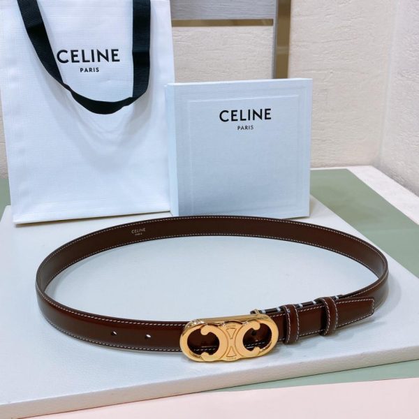 réplica,joyas,joyería,1:1,replica,fake,lujo,barato Cinturón Celine mediano TRIOMPHE TAURILLON