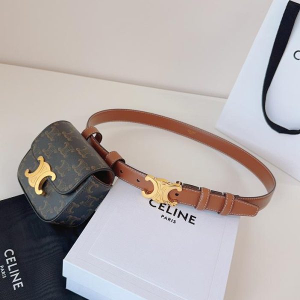 réplica,joyas,joyería,1:1,replica,fake,lujo,barato riñonera Celine mini