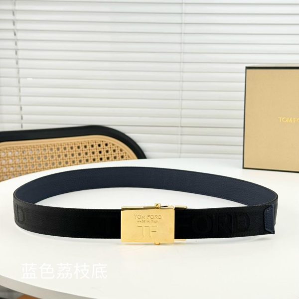 réplica,joyas,joyería,1:1,replica,fake,lujo,barato Patrón cruzado de Tom Ford ancho 3,5 CM