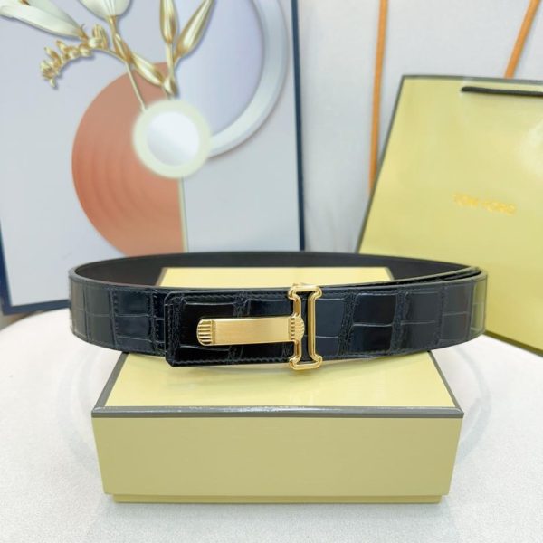 réplica,joyas,joyería,1:1,replica,fake,lujo,barato Tom Ford nuevo hombre ancho-3.8cm