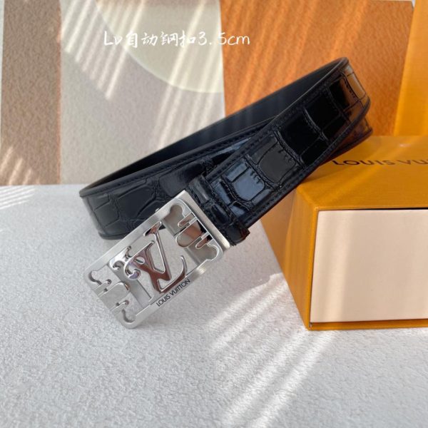 réplica,joyas,joyería,1:1,replica,fake,lujo,barato LOUIS VUITTON new imported calfskin width 3.5