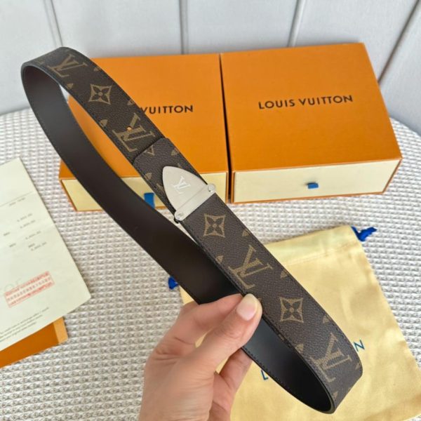 réplica,joyas,joyería,1:1,replica,fake,lujo,barato LOUIS VUITTON women’s boutique belt width 35