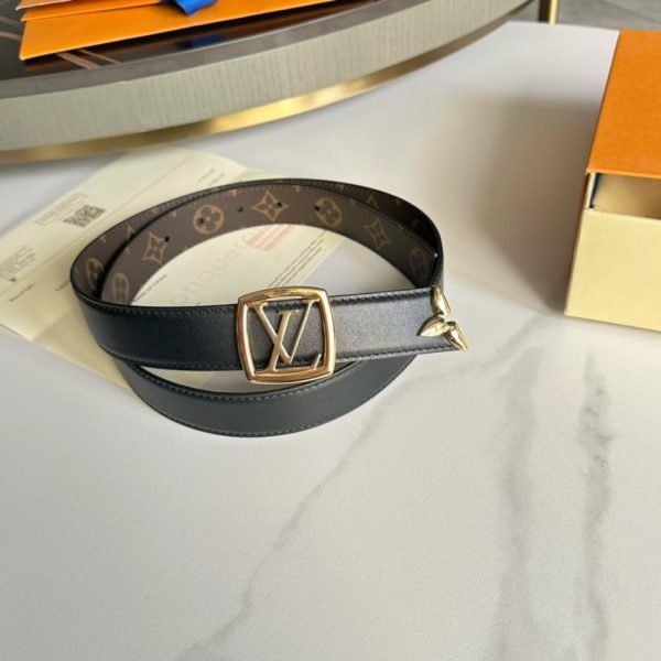 réplica,joyas,joyería,1:1,replica,fake,lujo,barato LOUIS VUITTON Special Limited Edition Women’s Belt Width 3.0