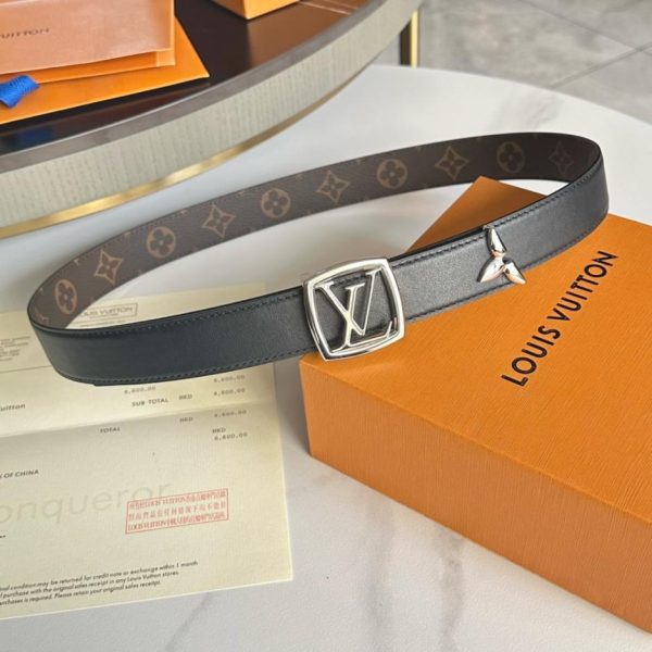 réplica,joyas,joyería,1:1,replica,fake,lujo,barato LOUIS VUITTON Special Limited Edition Women’s Belt Width 3.0