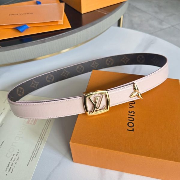 réplica,joyas,joyería,1:1,replica,fake,lujo,barato LOUIS VUITTON Special Limited Edition Women’s Belt Width 3.0