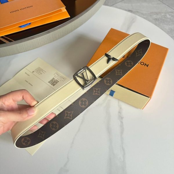 réplica,joyas,joyería,1:1,replica,fake,lujo,barato LOUIS VUITTON Special Limited Edition Women’s Belt Width 3.0
