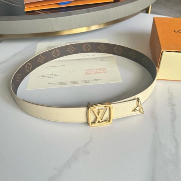 réplica,joyas,joyería,1:1,replica,fake,lujo,barato LOUIS VUITTON Special Limited Edition Women’s Belt Width 3.0