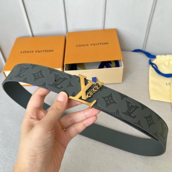 réplica,joyas,joyería,1:1,replica,fake,lujo,barato LOUIS VUITTON OEiI double-sided belt width 4.0