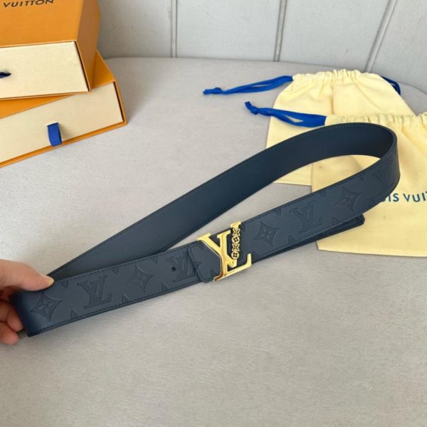 réplica,joyas,joyería,1:1,replica,fake,lujo,barato LOUIS VUITTON OEiI double-sided belt width 4.0