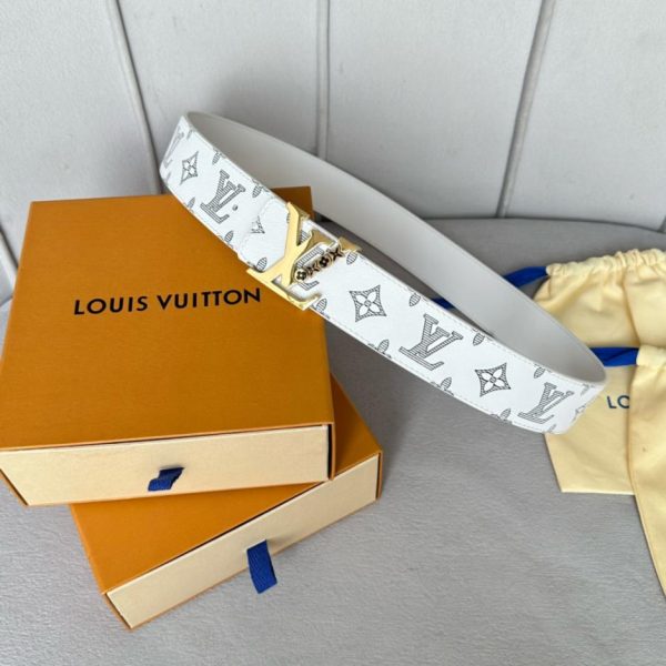 réplica,joyas,joyería,1:1,replica,fake,lujo,barato LOUIS VUITTON OEiI double-sided belt width 4.0