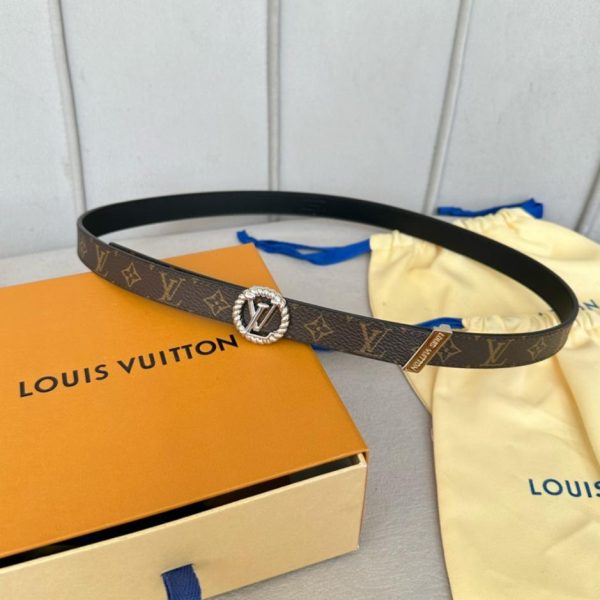 réplica,joyas,joyería,1:1,replica,fake,lujo,barato LOUIS VUITTON Women’s Classic Belt Width 20mm