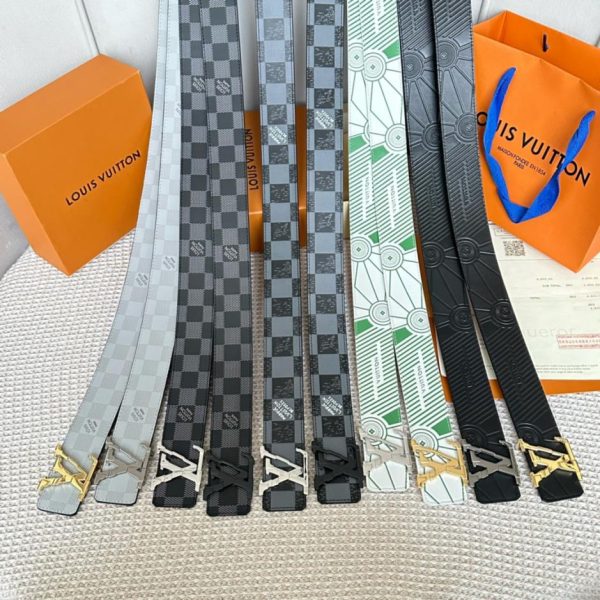 réplica,joyas,joyería,1:1,replica,fake,lujo,barato LOUIS VUITTON OEiI double-sided belt