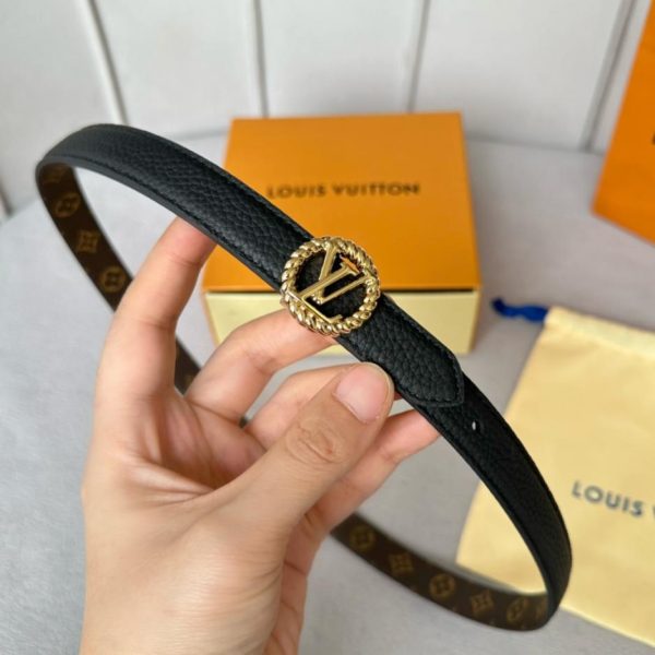 réplica,joyas,joyería,1:1,replica,fake,lujo,barato LOUIS VUITTON S-Lock width 20mm women’s belt