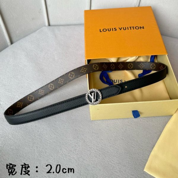 réplica,joyas,joyería,1:1,replica,fake,lujo,barato LOUIS VUITTON S-Lock width 20mm women’s belt