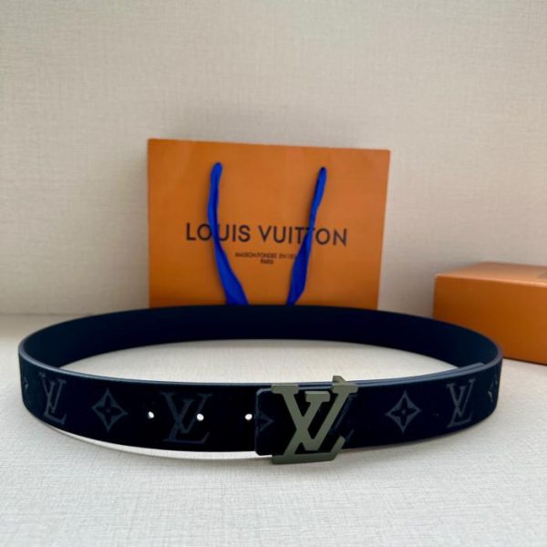 réplica,joyas,joyería,1:1,replica,fake,lujo,barato LOUIS VUITTON 3.4 wide double-sided belt