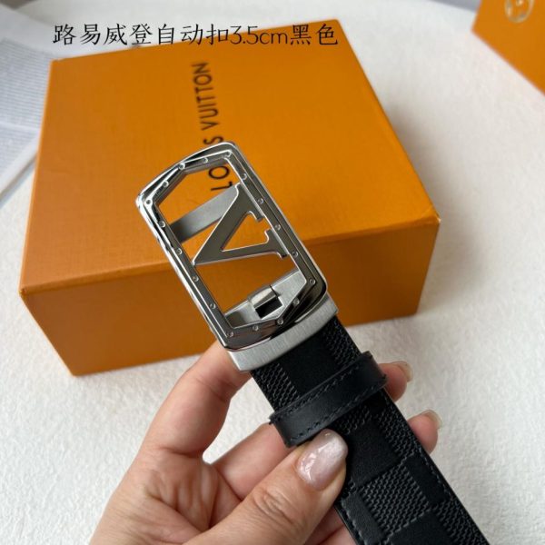 réplica,joyas,joyería,1:1,replica,fake,lujo,barato LOUIS VUITTON new imported calfskin width 3.5