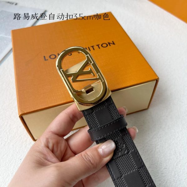 réplica,joyas,joyería,1:1,replica,fake,lujo,barato LOUIS VUITTON new imported calfskin width 3.5