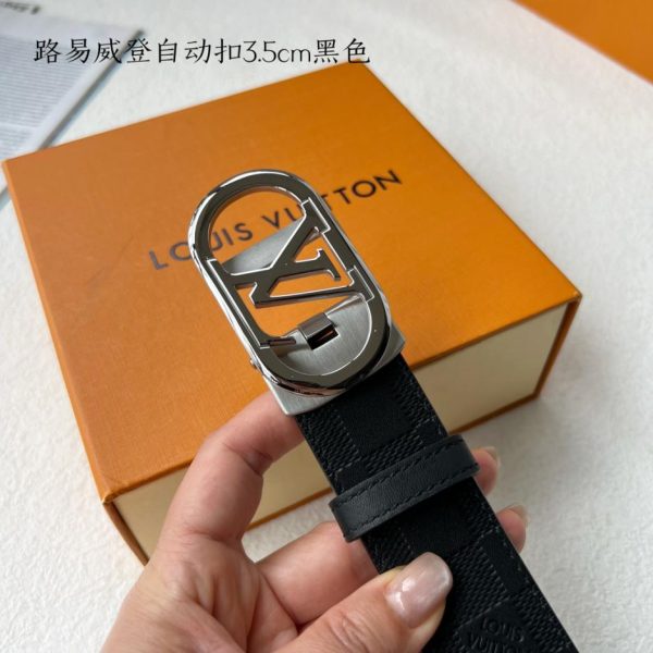réplica,joyas,joyería,1:1,replica,fake,lujo,barato LOUIS VUITTON new imported calfskin width 3.5