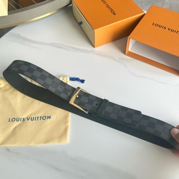 réplica,joyas,joyería,1:1,replica,fake,lujo,barato LOUIS VUITTON OEiI double-sided belt width 4.0