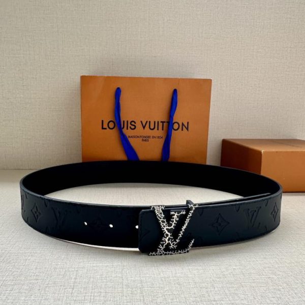 réplica,joyas,joyería,1:1,replica,fake,lujo,barato LOUIS VUITTON Initiales double-sided belt