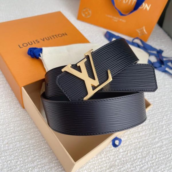 réplica,joyas,joyería,1:1,replica,fake,lujo,barato LOUIS VUITTON Men’s Water Corrugated Belt Width 40mm